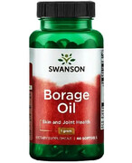 Swanson Borage Oil 60 kapsułek 1000