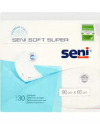 Seni Soft Super podkłady higieniczne 90cm x 60cm 30 sztuk 5