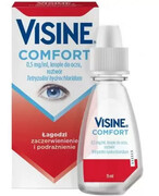 Visine Comfort 0,5 mg/ml krople do oczu 15 ml 1000