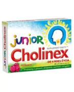 Cholinex Junior pastylki do ssania na ból gardła - 16 sztuk 1000