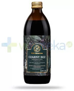 Herbal Monasterium Czarny bez naturalny sok z owoców czarnego bzu z witaminą C 500 ml 1000