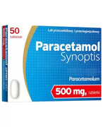 Paracetamol Synoptis 500 mg 50 tabletek 20