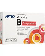 Apteo Vitaminum B compositum tabletki powlekane 50 sztuk 1000