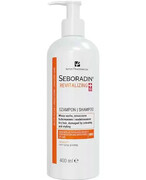 Seboradin Revitalizing szampon regenerujący do włosów suchych, zniszczonych farbowaniem i modelowaniem 400 ml 1000