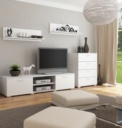 Meblościanka Lena zestaw mebli do salonu pokoju komoda RTV Per La Vita