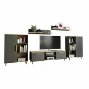 Meblościanka zestaw mebli do salonu w stylu skandynawskim Oslo 2 Per La Vita