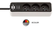 Przedłużacz listwa zasilająca 3-gniazda 1,5m kolory