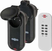 Gniazda sterowane pilotem do ogrodu zewnętrzne IP44