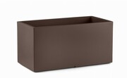 Donica Loto Flower Box Pot ciemnobrązowy CRT - Lyxo Design