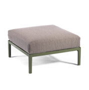 Pufa Engels, zielony stelaż - Gaber