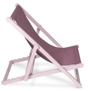 Leżak ogrodowy z tworzywa sztucznego Nap - fioletowy