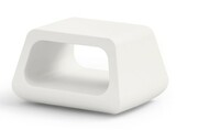 Stolik kawowy Sugar biały PRL - Lyxo Design