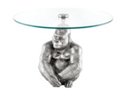 Stolik kawowy Kong Silver 60 cm - Invicta