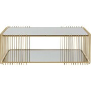 Stolik kawowy Wire Double Brass 120x60cm