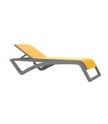 Leżak Sky Premium Sun Dark Grey-Amarillo Resol