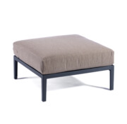 Pufa Engels, antracytowy stelaż - Gaber