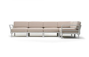 Sofa Maximo stelaż kolor Gesso - Nardi