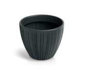 Donica Fero Round 24 cm antracytowy - Ethick