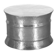 Stolik kawowy Karam Silver 2 60 cm - Wohnling
