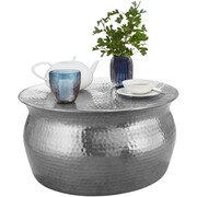 Stolik kawowy Karam Silver 60 cm - Wohnling