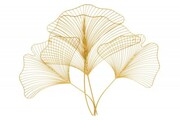 Dekoracja ścienna Gingko złota 90 cm - Invicta
