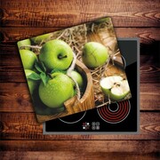 Szkło na płytę indukcyjną - Jabłka 08