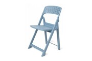 Krzesło składane Flap - niebieski