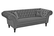 Sofa PSG 230 cm srebrnoszary Invicta