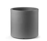 Donica Loto Cylinder Pot szary FER - Lyxo Design