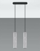 Lampa wisząca Luvo 2 szara