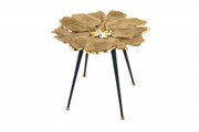 Stolik kawowy Gingko złoty 58 cm - Invicta
