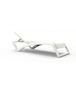 Leżak Sky Club Sun White Resol