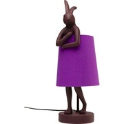 Lampa stołowa Animal Rabbit Red/Purple 50 cm