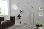 Lampa podłogowa Bowl biała