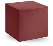 Pufa Cube 45x45 cm czerwona GNT - Lyxo Design