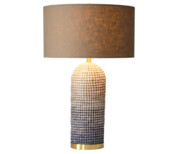 Lampa stołowa Zea Grey - Invicta