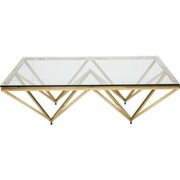 Stolik kawowy Network Gold 105x105 cm