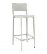 Hoker Lisboa High Stool White Resol