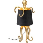 Lampa stołowa Octopus Gold/Black 60cm - Kare