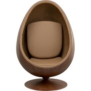 Fotel obrotowy Eye Ball Walnut - Kare