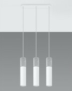 Lampa wisząca Borgio 3L biała