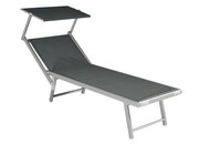 Leżak Cecilia szary - Greenwood