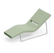 Leżak Esse chromowana rama miętowy GDA - Lyxo Design