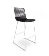 Hoker Wire Sled Stool Black-White Resol