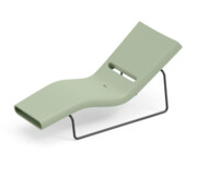 Leżak Esse czarna rama miętowy GDA - Lyxo Design