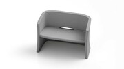 Sofa Breeze szary FER - Lyxo Design