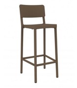 Hoker Lisboa High Stool Chocolate Resol
