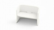 Sofa Breeze biały PRL - Lyxo Design