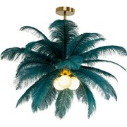 Lampa wisząca Feather Palm Green Ø87 cm
