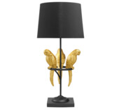Lampa stołowa Wildlife Parrots Gold - Invicta